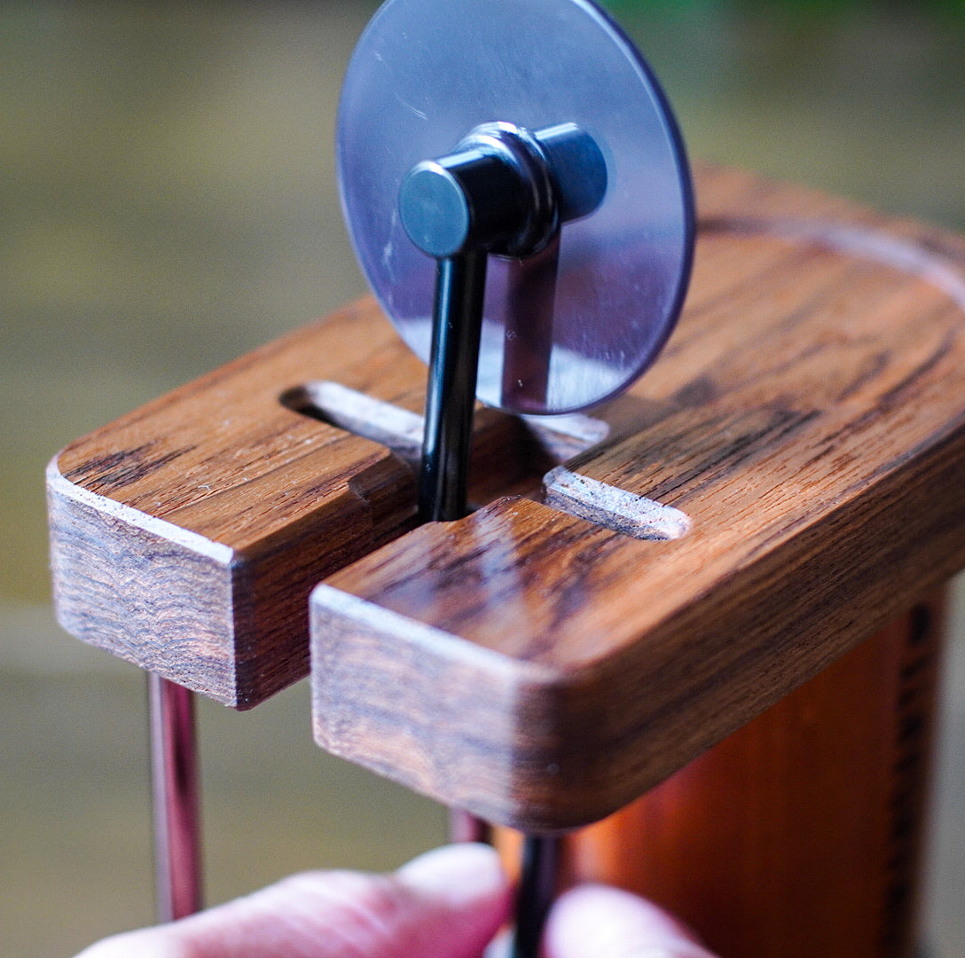 JHAT.. Coffee grinder stand for Comandante C40/C60 "TEAK"