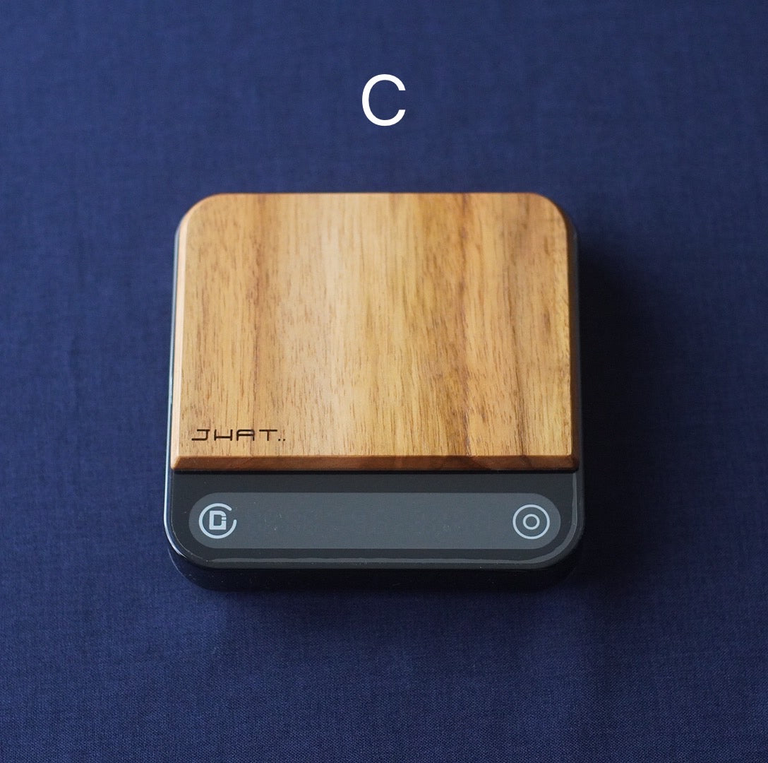 Wooden Plate for DiFluid Microbalance "TEAK"