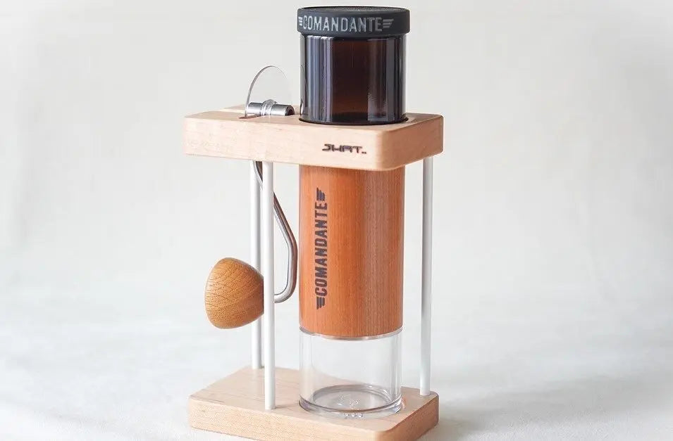 JHAT.. Coffee grinder stand for Comandante C40,C60 "Maple"